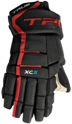 True Hockey True XC5 2020 Senior Hockey Gloves -True Hockey B2RAssets 770x1206 red